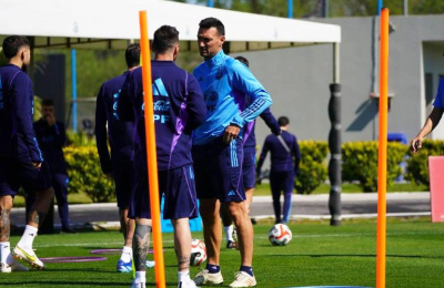 La Scaloneta entrena y se define si Messi será titular