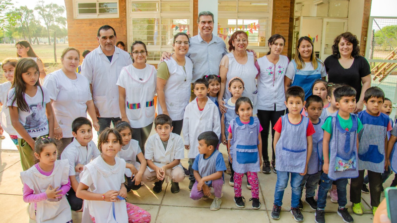 Inauguraron obra de provisión de agua potable para el paraje Las Piedritas