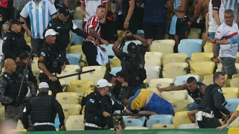 Represión en el Maracaná: la insólita excusa del jefe de la policía de Brasil