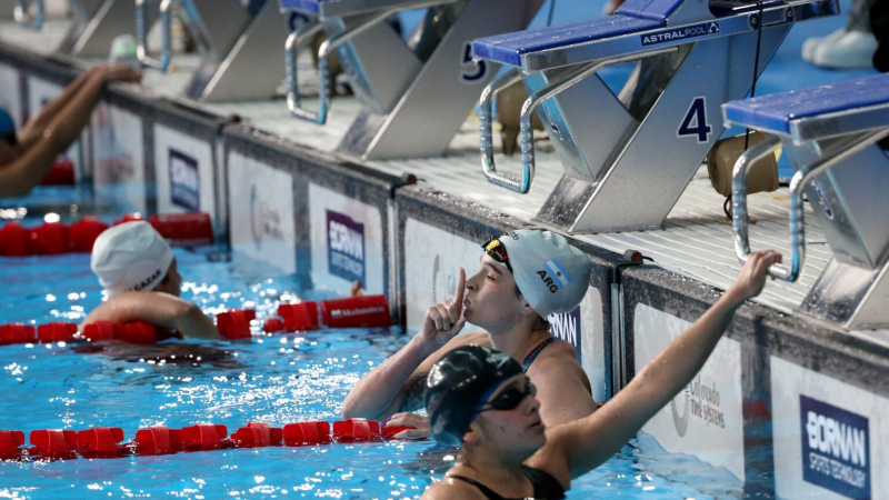 Natación paralímpica: una medalla de oro, dos de plata y dos de bronce para la Argentina