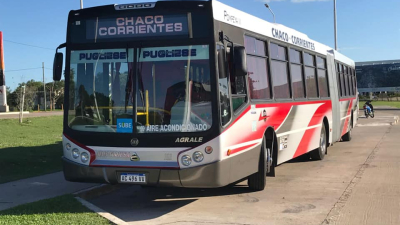 Una línea del Chaco-Corrientes funciona con recorrido restringido