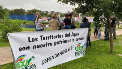 Marcharon contra la construcción de edificios en Italia y Montaner