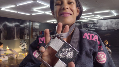 La deportista chaqueña Yanina Saucedo con un gran desempeño en torneo de Brazilian Jiu Jitsu