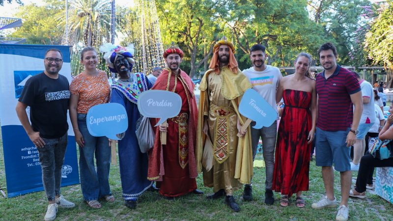 Los Reyes Magos alegraron a grandes y chicos en Resistencia