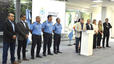 "Estamos recuperando las calles", aseguró el ministro de Seguridad