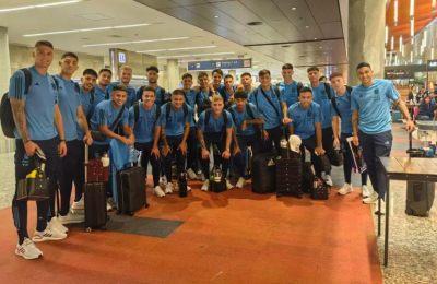 El Sub-23 espera el debut ante Paraguay con el "Diablito" Echeverri