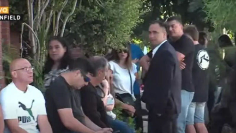 Velan los restos de Umma Aguilera, la nena de 9 años asesinada en Lomas de Zamora
