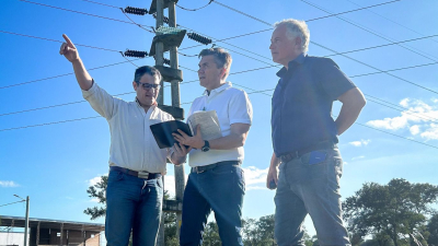 Gestiones del gobierno para una futura obra de distribución energética en el Chaco