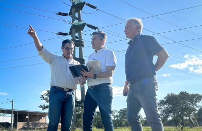 Gestiones del gobierno para una futura obra de distribución energética en el Chaco