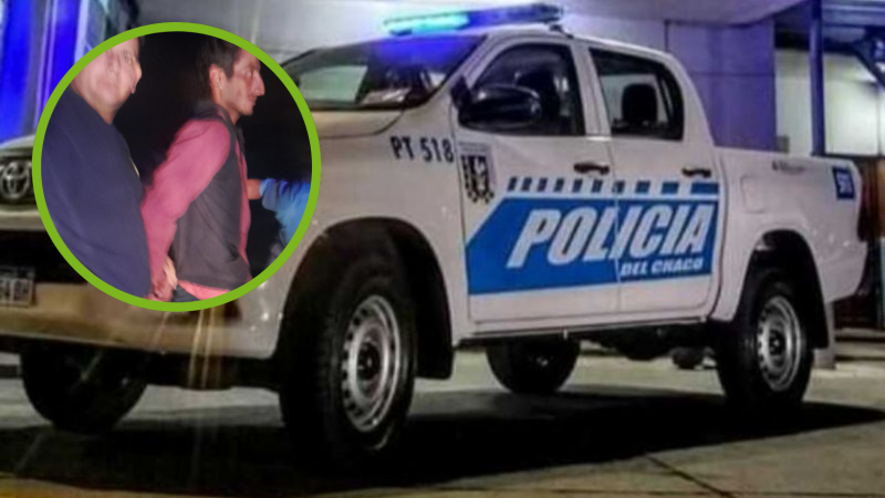 El jefe de la Policía atrapó a un robacables en plena acción