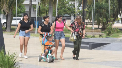 El calor extremo se cobró una vida y hubo varios internados en Sáenz Peña