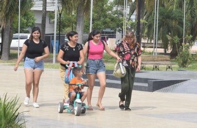 El calor extremo se cobró una vida y hubo varios internados en Sáenz Peña