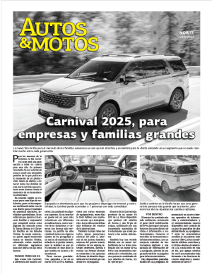 Carnival 2025, para empresas y familias grandes