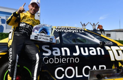 El debutante Tobías Martínez heredó el triunfo en El Calafate