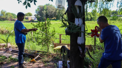 Comenzó el relevamiento integral de las 22 lagunas de Resistencia