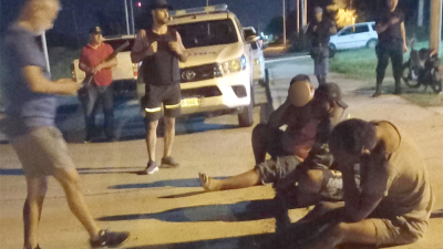 Banda de narcos detenida con miles de dólares y armas de grueso calibre