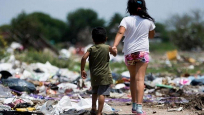 La pobreza infantil aumenta a 7 de cada 10 chicos