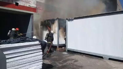 Se produjo un incendio en el estadio Monumental a pocas horas del show de María Becerra