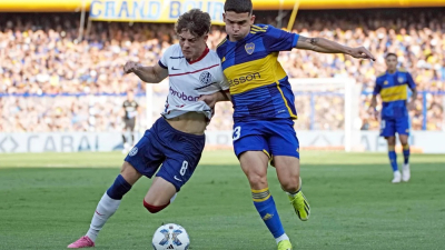 Boca lo dio vuelta ante San Lorenzo y se colocó en zona de clasificación