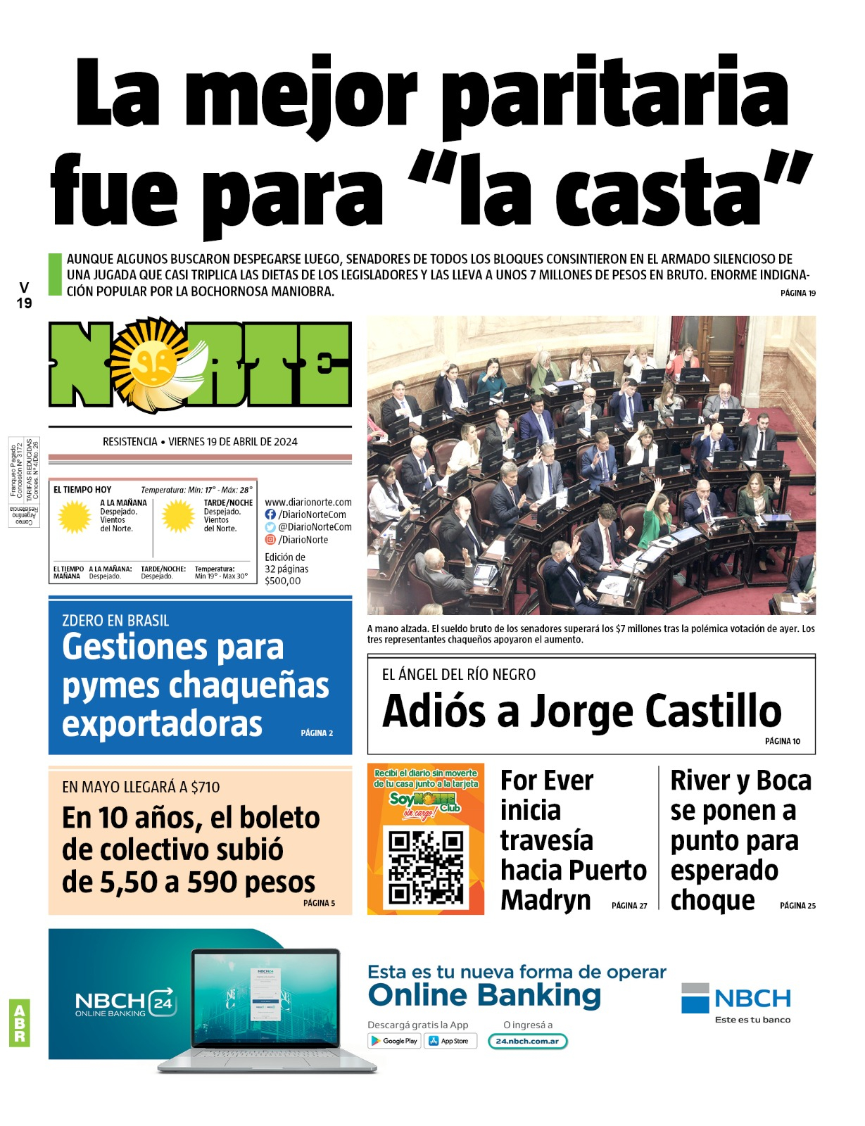 Edición del 19-04-2024