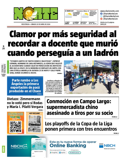 Edición del 20/04/2024