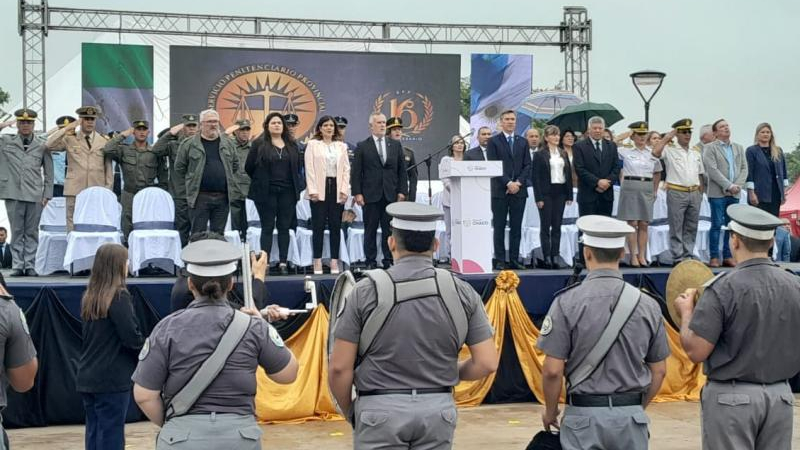 Importantes anuncios de Zdero en el aniversario del Servicio Penitenciario