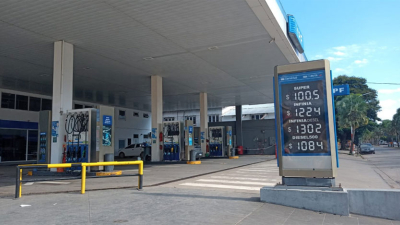 Ningún combustible cuesta hoy menos de 1000 pesos