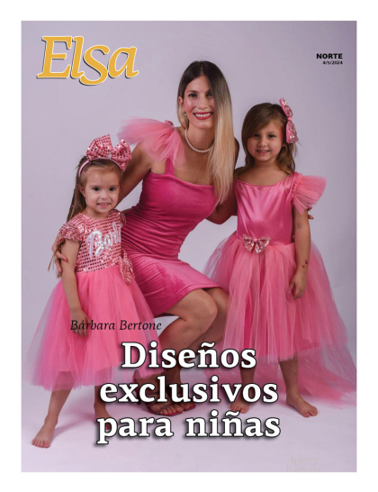 Bárbara Bertone: diseños exclusivos para niñas