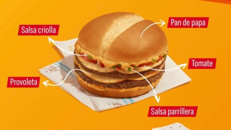McDonald"s presenta la nueva "Grand Leyenda", la hamburguesa que acompañará a los campeones del mundo