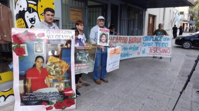 La familia Vasconcelo impedida de recordar a su hija Jessica