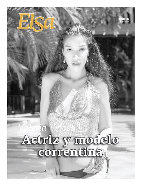 Valeria Veloso, actriz y modelo correntina