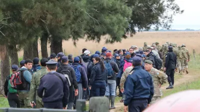 Búsqueda de Loan en Corrientes: hallaron huellas humanas pequeñas