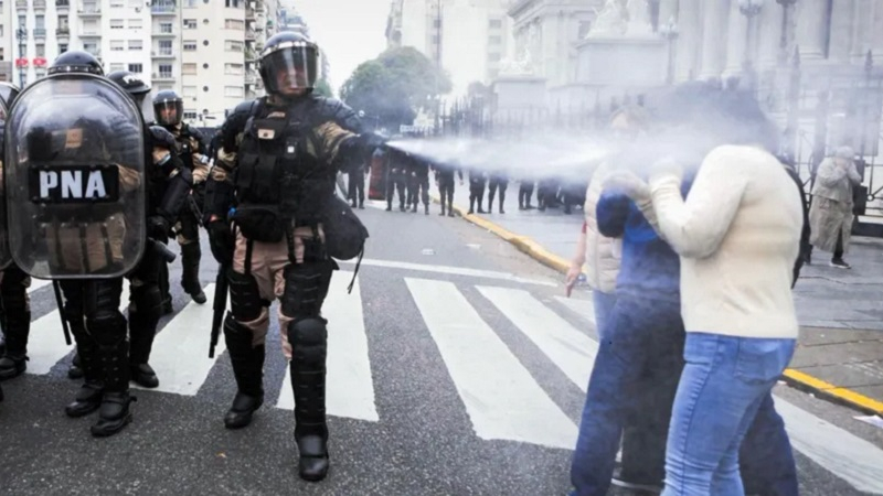 La CIDH indaga sobre el operativo de seguridad del miércoles 12