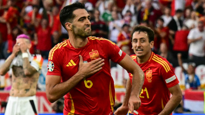 España eliminó al anfitrión Alemania con un gol sobre el final del tiempo suplementario
