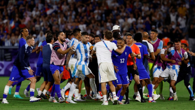 Con polémica en el final, Francia ganó por la mínima y se terminó el sueño de la Selección Argentina