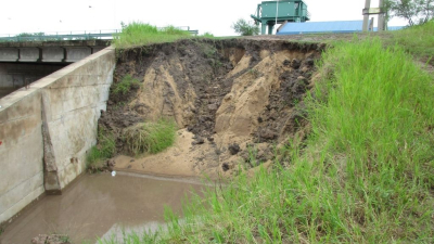 ¿Qué pasa con la obra de control del río Negro?