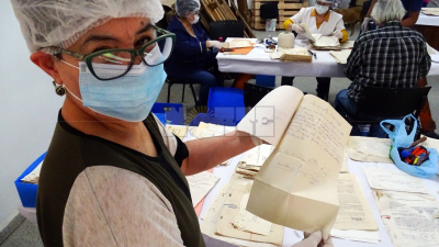 Profesionales de la provincia trabajan para clasificar los archivos de la reducción de Napalpí