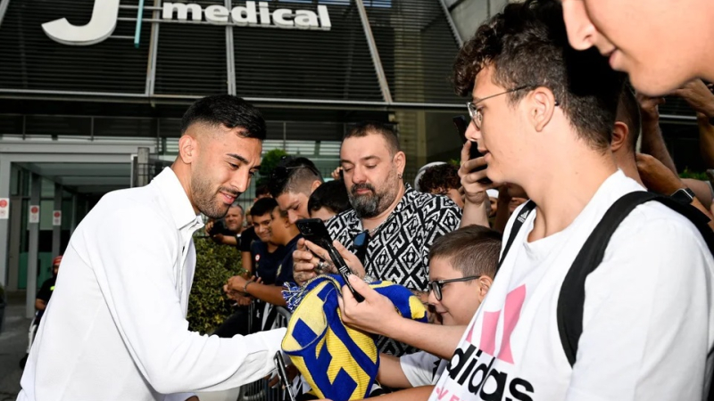 Nicolás González fue transferido a la Juventus en una cifra millonaria