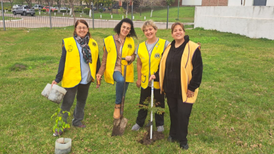 Club de Leones, fiel a su espíritu solidario realizó importantes actividades en el hospital de Puerto Vilelas