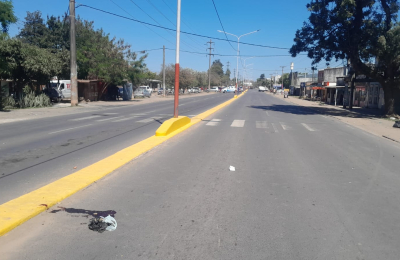 Un hombre fue atropellado por un camión repartidor