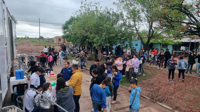 Alta demanda de atención a la salud en el camión sanitario móvil del municipio