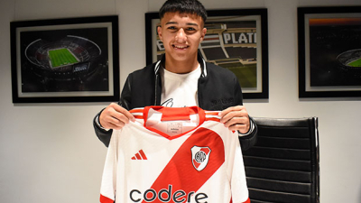 El chaqueño Felipe Esquivel es la nueva joya de River
