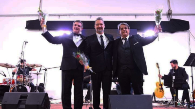 Los Tres Tenores del Litoral presentan "Rozando tu alma"