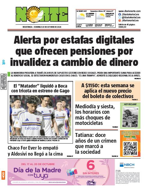 Edición del 20/10/2024