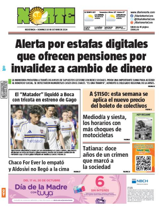Edición del 20/10/2024