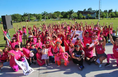 Cáncer de mamas: con un gran evento, se reforzó la campaña de prevención