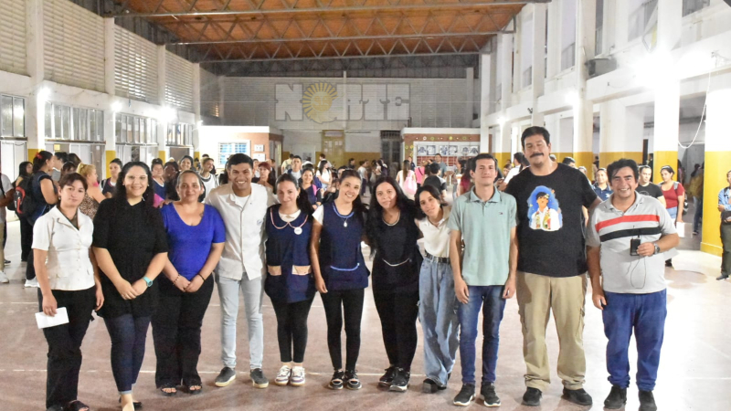 Presentaron el flamante centro de estudiantes Instituto Superior Sarmiento