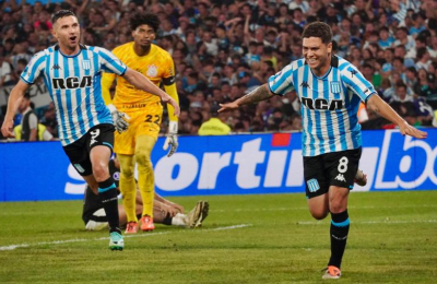 Racing barrió al "Timao" y tendrá una cita con la historia en Asunción