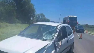Siniestro vial fatal en la ruta 12 involucra a una conductora saenzpeñense