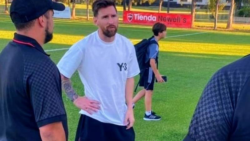 "Yo llevo a Thiago a fútbol"